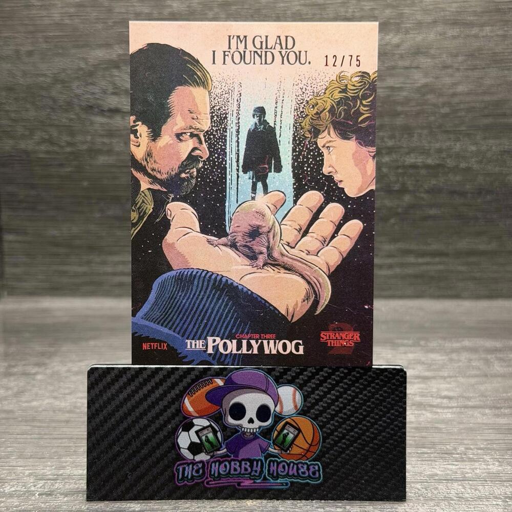 2025 Topps Stranger Things The Pollywog‎ /75 Insert Butcher Billy Artwork BB-11